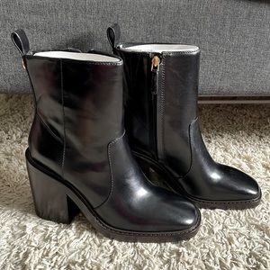 NIB Tory Burch Sierra Heeled Ankle Boots - Size 7.5